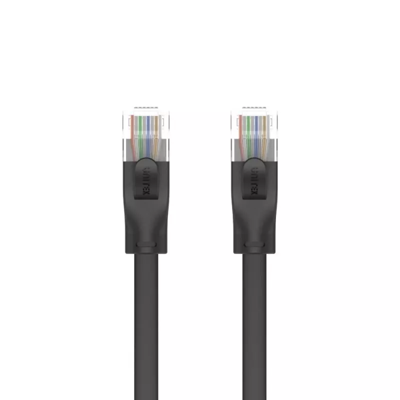 Unitek C1811GBK Plochý ethernetový kábel Cat6 UTP, 3 m, čierny