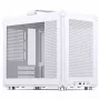 Skriňa PC Jonsbo C6 MAX, mini skriňa, Micro-ATX, tvrdené sklo - biela