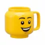 Keramický hrnček Room Copenhagen LEGO Happy Boy Small žltý 40460806 — malý keramický hrnček, LEGO dizajn