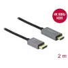 Kábel DisplayPort na HDMI DeLOCK aktívny 1.4 4K 60Hz 2m