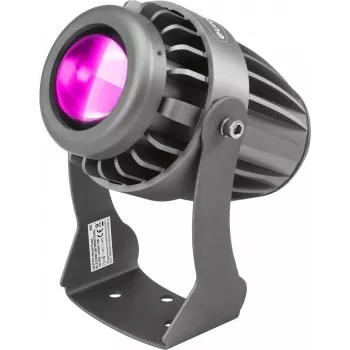 LED pinspot EUROLITE PST-10W ružový 10W reflektor pre akcentové osvetlenie