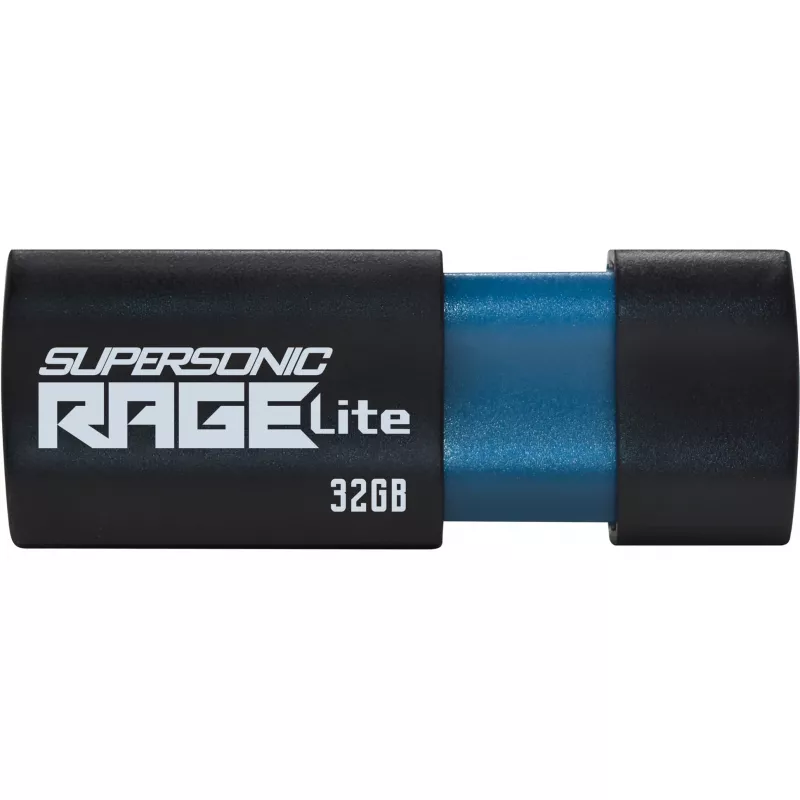 Patriot Memory Supersonic Rage Lite USB kľúč 32 GB USB Type-A 3.2 Gen 1 (3.1 Gen 1) čierny, modrý