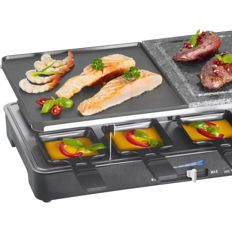 Clatronic 5,10 cm (2) 1 Raclette gril RG 3518 (261706)