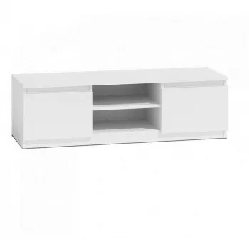 Topeshop RTV120 BIEL TV stojan 2 police