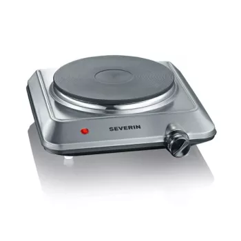 SEVERIN KP 1092 - Elektrická varná platňa - 1,5 kW - kefovaná nehrdzavejúca oceľ