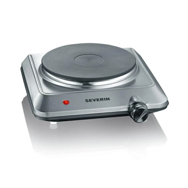 SEVERIN KP 1092 - Elektrická varná platňa - 1,5 kW - kefovaná nehrdzavejúca oceľ