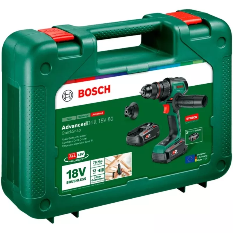 Bosch 06039E2002 Akumulátorový vŕtací skrutkovač čierna