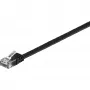 Goobay 95382 ethernetový patch kábel čierny