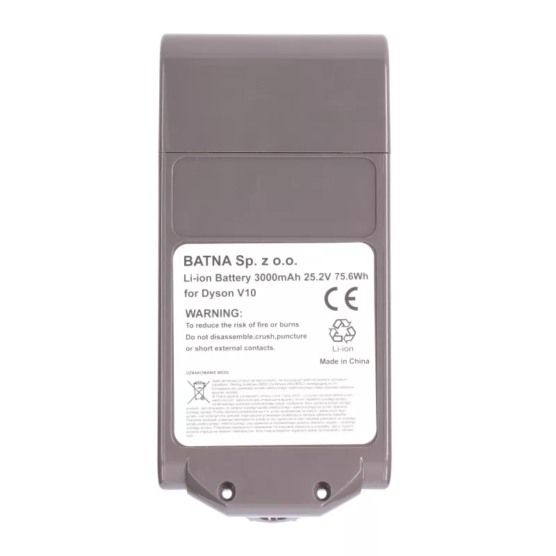 Batéria pre Dyson vacuum V10 25.2V 3000mAh
