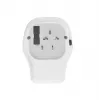 Nástenný cestovný adaptér GEMBIRD TPA-1A2C20-02-W 20W — 1xUSB-A + 2xUSB-C, zástrčka typ G, 100–250 V, biela