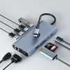 USB-C 11-in-1 adaptér Hawk HW-HUB1101 — multiport hub s 11 portami