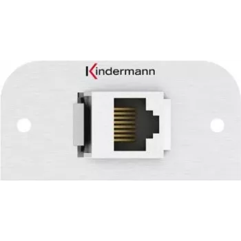Kindermann 7441000526 RJ-45 hliníková zásuvka (7441000526)