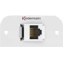 Kindermann 7441000526 RJ-45 hliníková zásuvka (7441000526)
