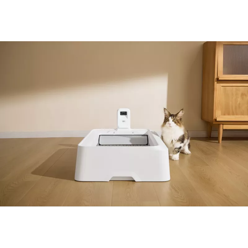Samočistiaca toaleta pre mačky PETKIT T7-EU, biela