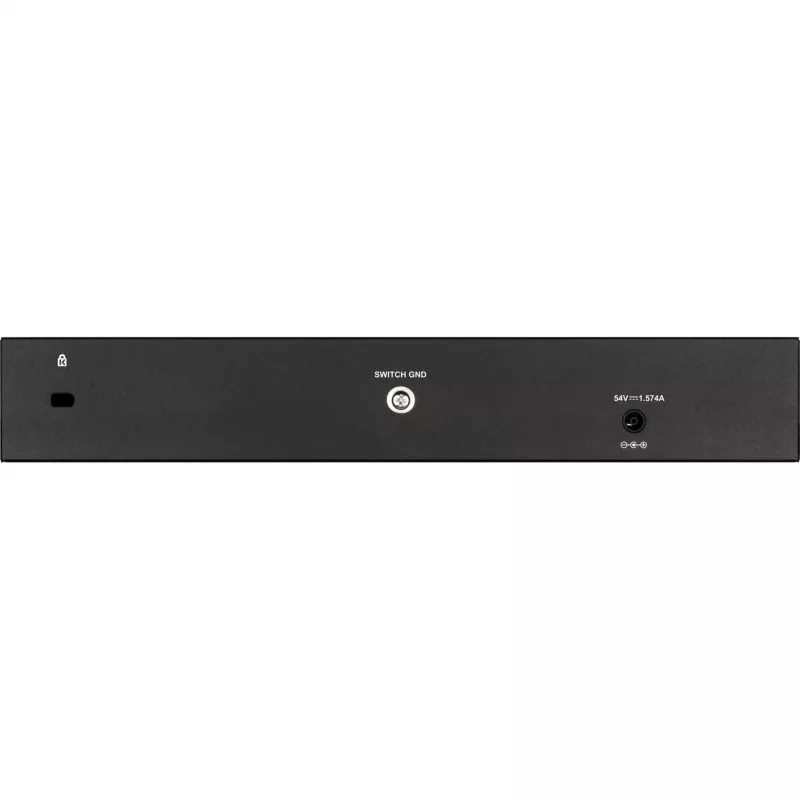 D-Link DGS-1210-10P Managed L2 Gigabit Ethernet (10/100/1000) Power over Ethernet (PoE) 1U čierny