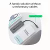 USB hub Green Cell HUB-GC-C4A — 4-portový USB-C 3.0 hub