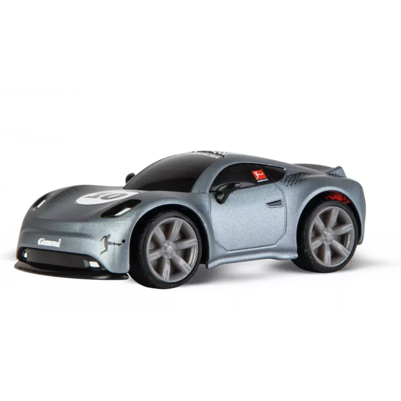 RC auto Bundesliga Mini RC 1:43 sivá