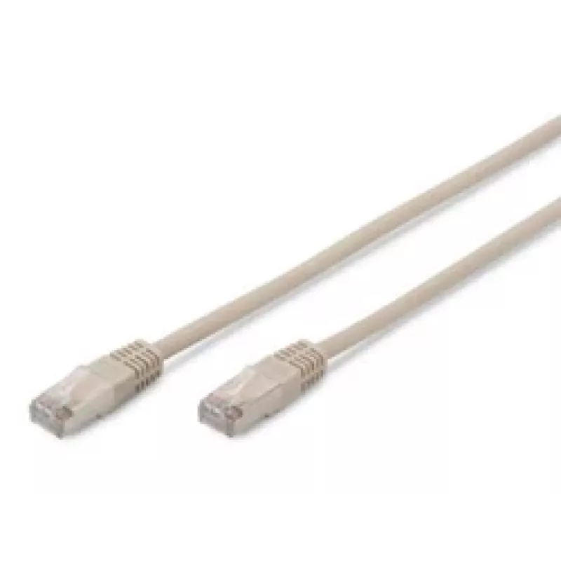 Sieťový kábel Digitus CAT 5e SF/UTP patch kábel RJ-45 Cat5e 2m sivý