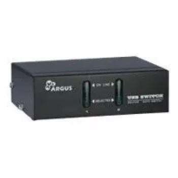 Inter-Tech Argus KVM-AS-21UA - KVM/audio prepínač - 2 x KVM/audio - desktop (88887168)