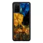 Ochranné puzdro iKins pre Samsung Galaxy S20+ — čierne Cafe Terrace