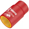 VDE Zyklop nástrčný kľúč, 18mm, 3/8 červený/žltý, izolovaný do 1 000 voltov