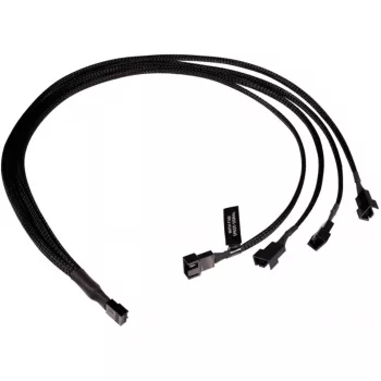 RGB rozbočovací kábel Alphacool 18684 čierny 600 mm