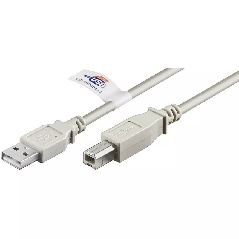 Goobay 50833 USB kábel sivý