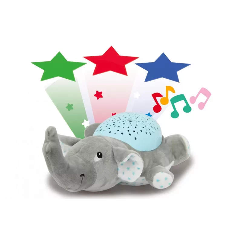 Jamara Dreamy Elephant detské nočné svetlo modrá - sivá (460432)