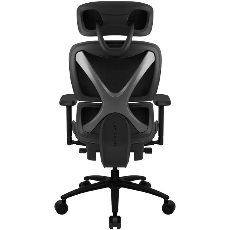 Kancelárska stolička Thunder X3 XTC Ergonomic Loft Dark G — vysoké operadlo, nastaviteľné podrúčky