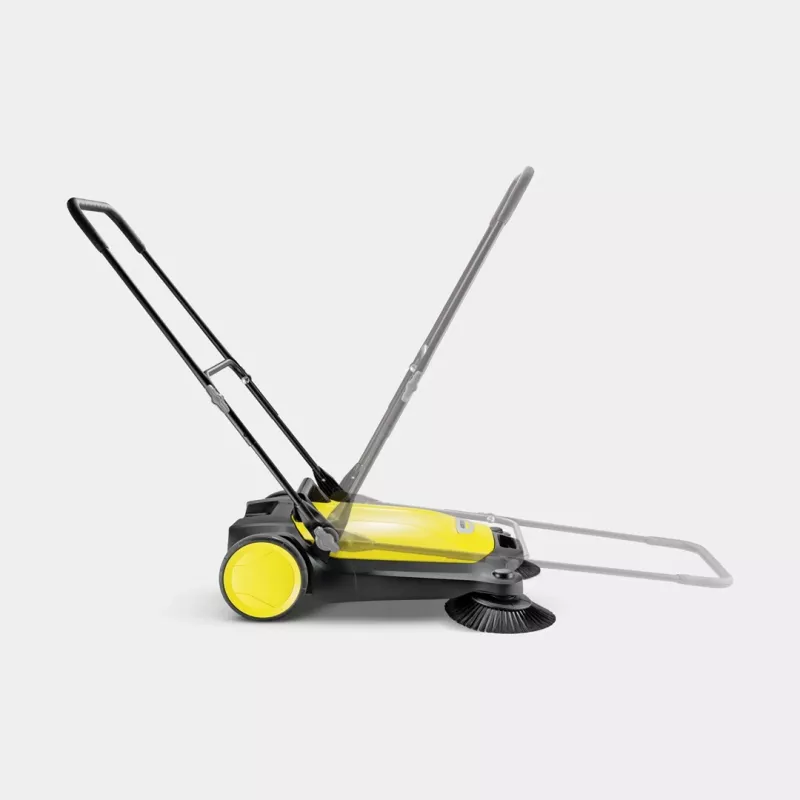 Zametacia kosačka Kärcher S 4 Twin 2-in-1 čierna žltá