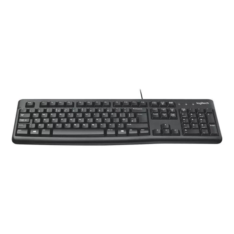 Logitech K120 káblová klávesnica