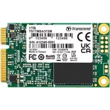 Transcend MSA372M - SSD - 16 GB - interný - mSATA - SATA 6Gb/s
