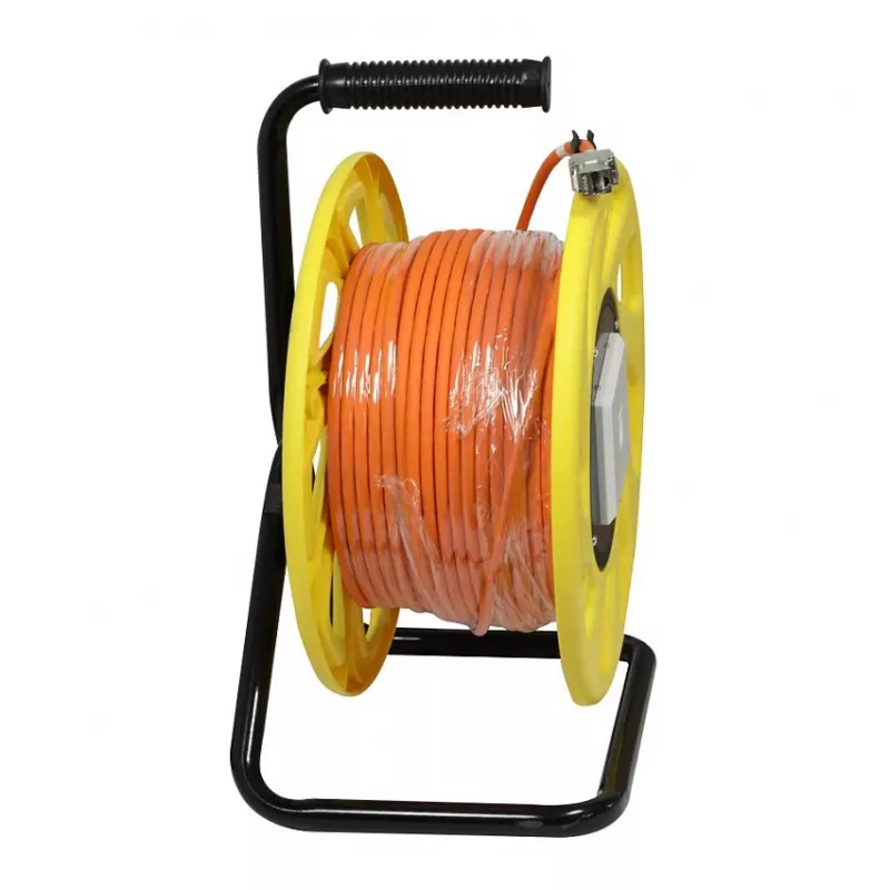 Synergy 21 S216821V2 Kábel na bubne, surový kábel Cat.6A/Cat.7a S/FTP, 50 m, oranžový