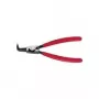 Knipex kliešte na vonkajšie poistné krúžky A 01 pre hriadele D.3-10mm 90° závitový kolík L.125mm