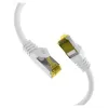EFB-Elektronik RJ45 patch kábel Cat.6A S/FTP LSZHCat.7 surový kábel biely 0,15m výrobca: EFB Elektronik (MK7001.0,15W)