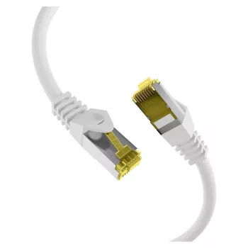 EFB-Elektronik RJ45 patch kábel Cat.6A S/FTP LSZHCat.7 surový kábel biely 0,15m výrobca: EFB Elektronik (MK7001.0,15W)