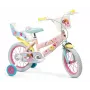 Detský bicykel Toimsa 12 inch model 1265 — dizajn Barbie, 12 inch kolesá, vhodný pre malé deti