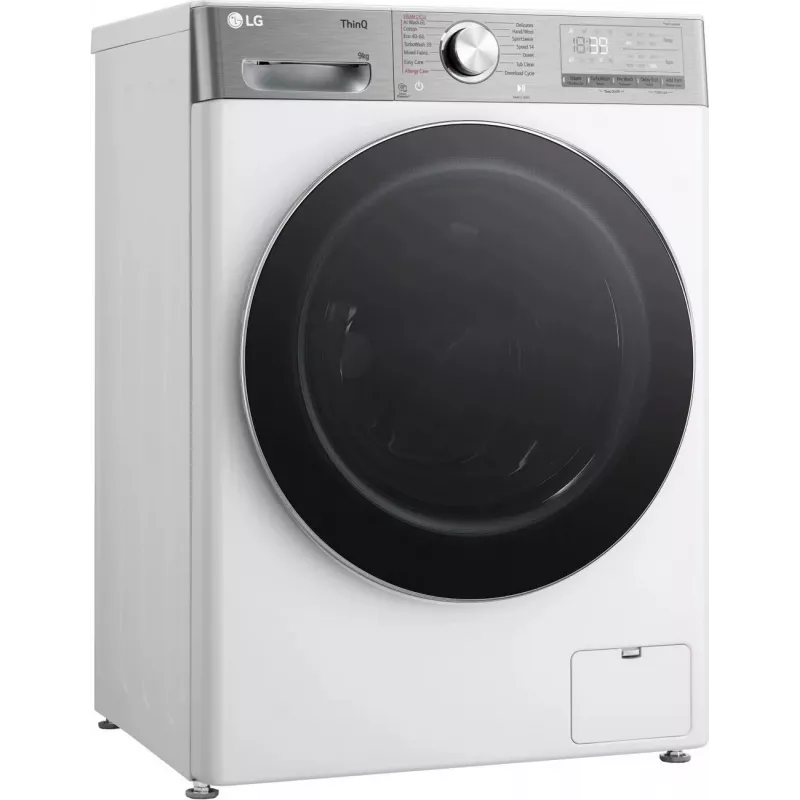LG F2WR909P3W práčka, 9 kg, 47,5 cm, 1200 ot/min