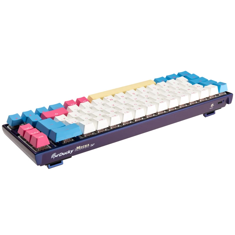 Mechanická klávesnica Ducky Mecha SF Limited Dawn Edition s RGB-LED, spínače MX Speed Silver
