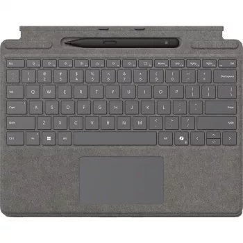 Microsoft Surface Pro Keyboard - klávesnica - s touchpadom, akcelerometer, Surface Slim Pen 2 úložná a nabíjacia kolíska - QWERTZ - nemecká/rakúska