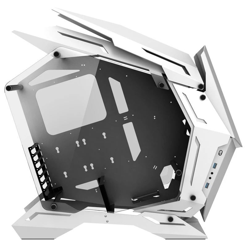 Jonsbo MOD3 - PC - biela - ATX - EATX - ITX - micro ATX - hliník - Gaming - 17 cm (MOD3 WHITE)
