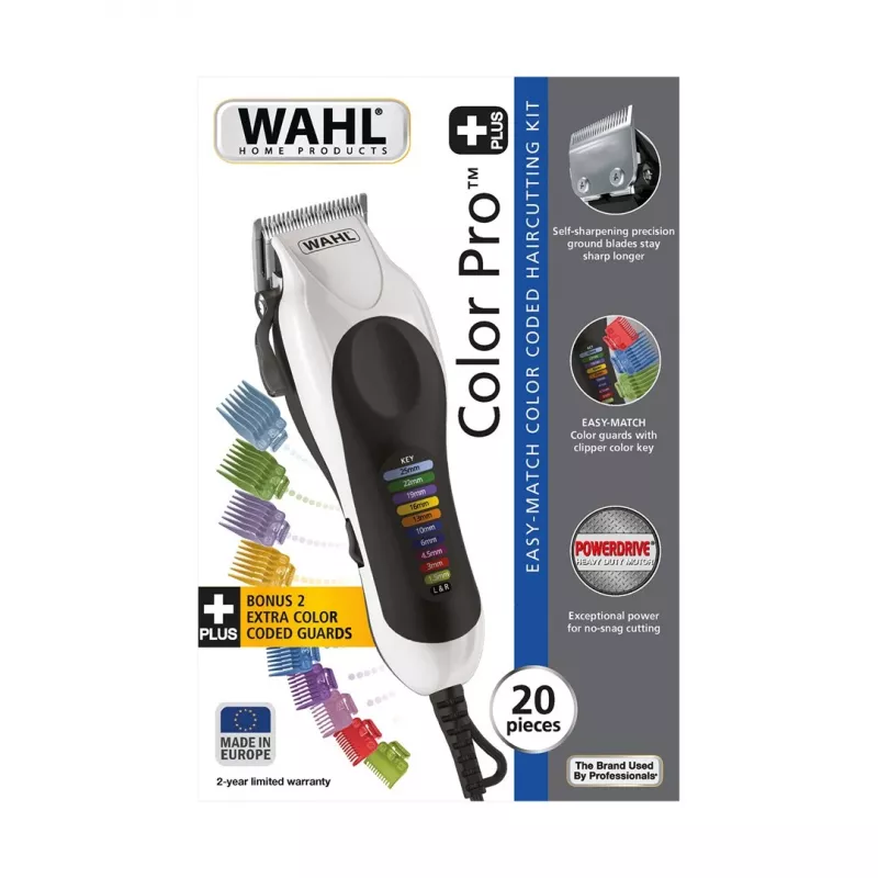 Wahl Color Pro Plus čierna, biela 10