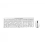 Klávesnica CHERRY Stream Desktop Recharge myš v cene univerzálna RF bezdrôtová QWERTZ nemecká sivá