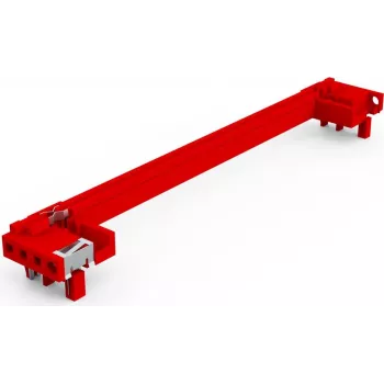 SCHROFF vodiaca lišta 160 mm balenie 10 ks 24568-850 (24568850)