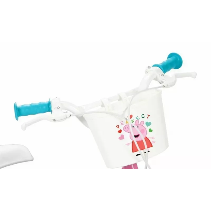 Detský bicykel 14 Peppa Pig ružový 1495 TOIMSA