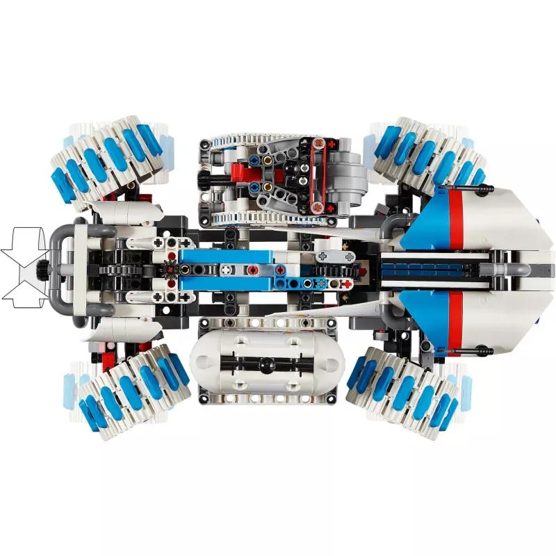LEGO Technic 42211 Lunar Outpost mesačný rover, stavebnica, 1082 dielikov, 10+
