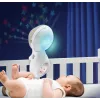 3in1 hudobný projektor kolotoč béžový
