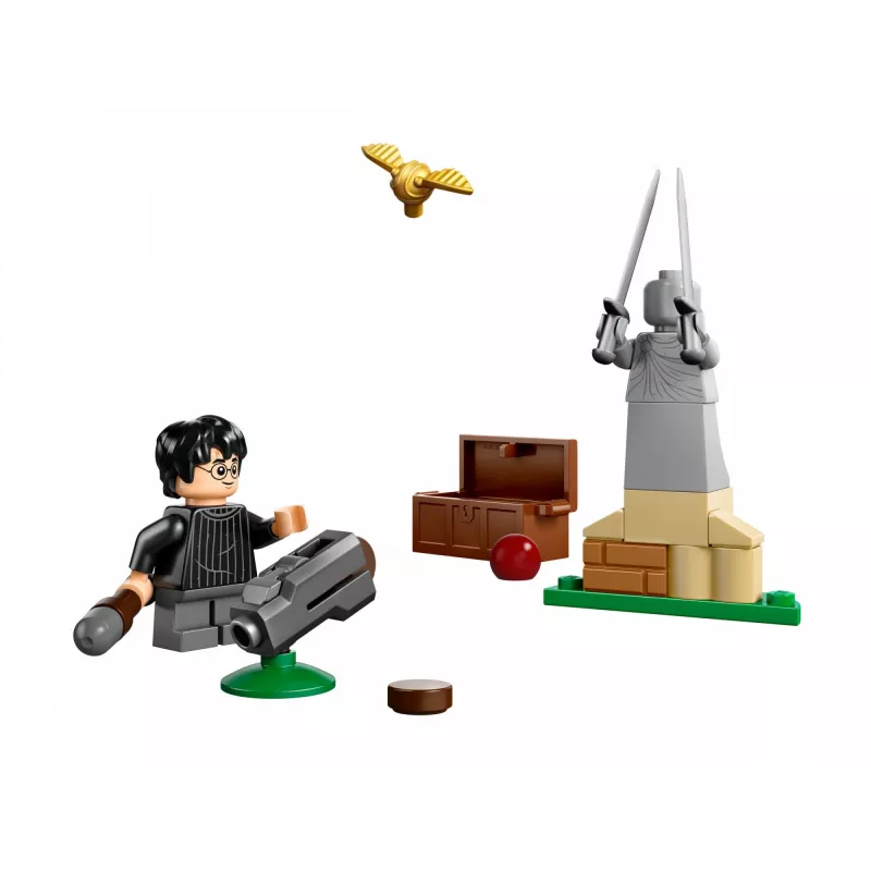 LEGO Harry Potter sada 30706 Quidditch-Unterricht s minifigúrkami Harry a Draco