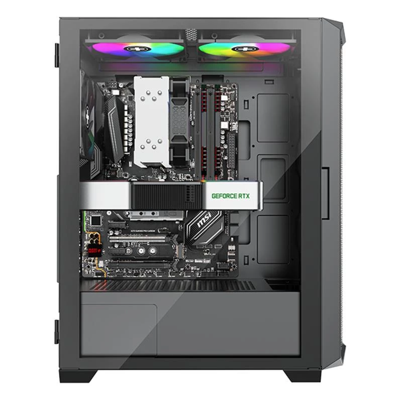 Skriňa|XILENCE|ATX/micro ATX/Mini-ITX|čierna|Midi Tower|PC|XG161