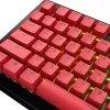 Keycaps GLORIOUS GPBT Basics — PBT, US-ANSI-layout, červené akcenty
